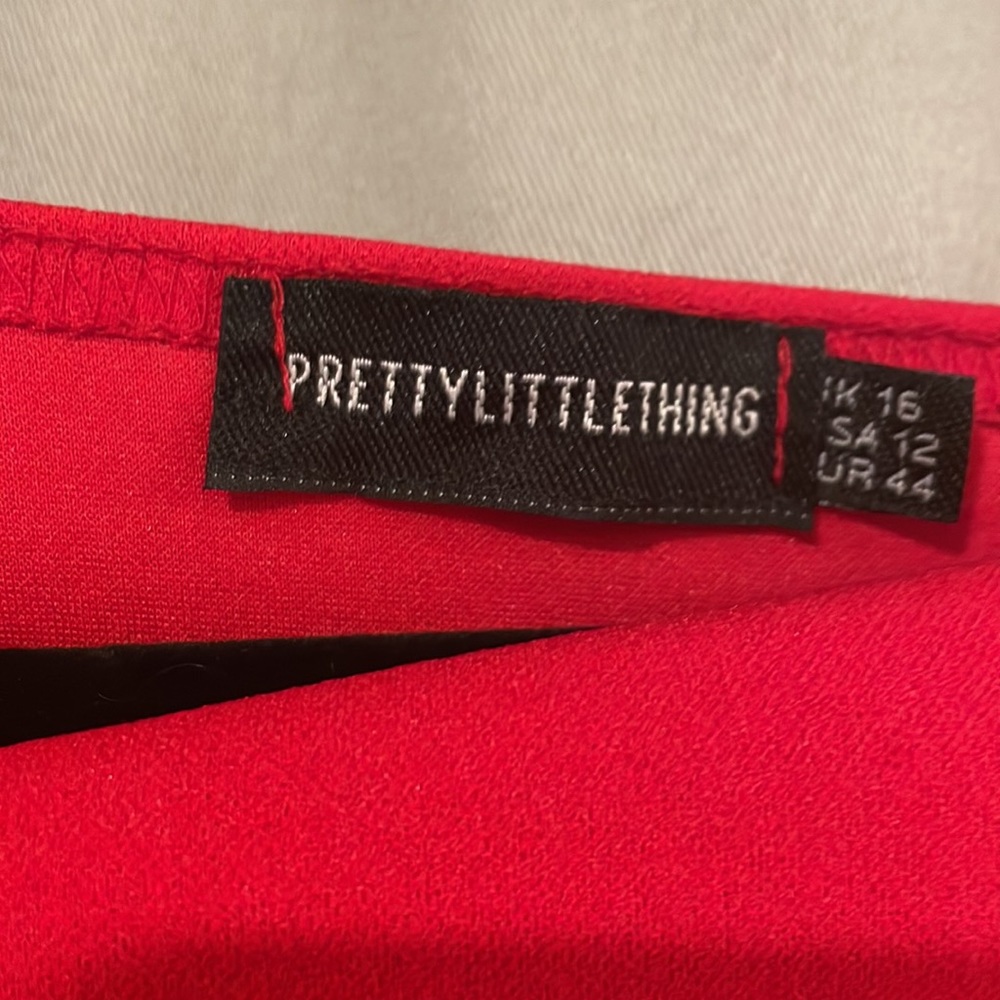 Red jumpsuit - Picture 2 of 2